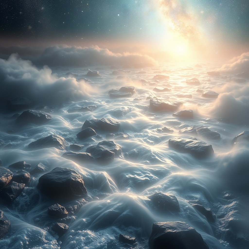 梦幻星河的倒影