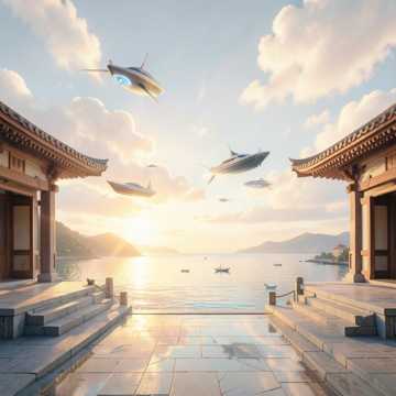 灣內看雲歌