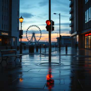 夕暮れハーバー・ドライブ