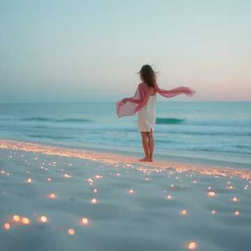 光る砂つぶ あなた