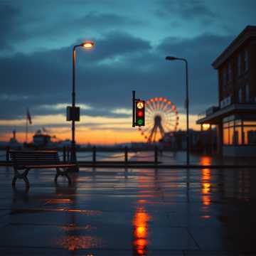 夕暮れハーバー・ドライブ