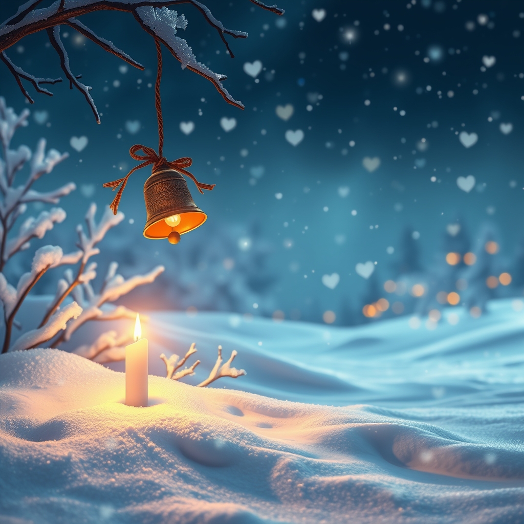 雪の夜に響く音