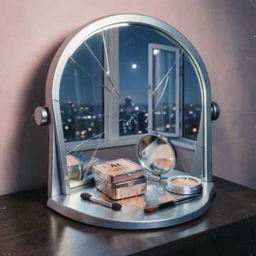 鏡子裡的我 詞：珊悠