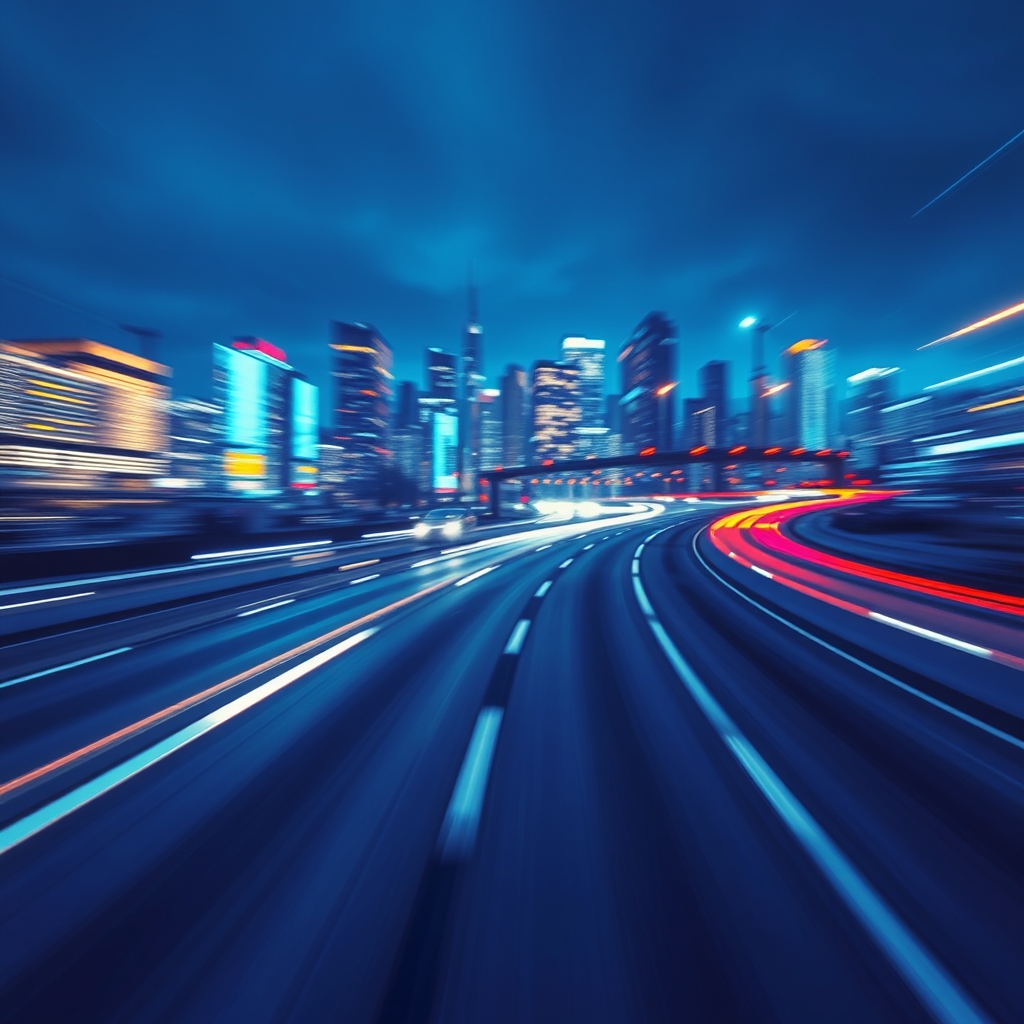 青いスイスポの首都高ラプソディ