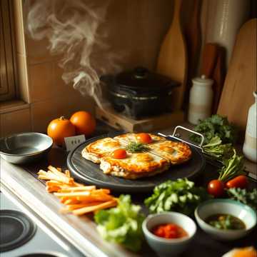 今井のお好み焼き