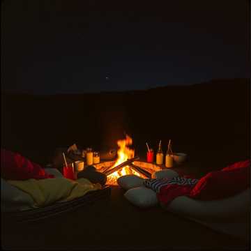 山内農場の夜①