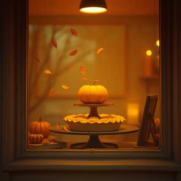 パンプキンパイ食べたことな〜い