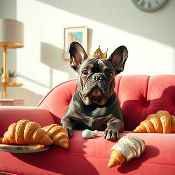 Гав-гав, я бульдог-француз