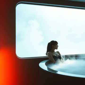 真冬の下呂温泉デュエット