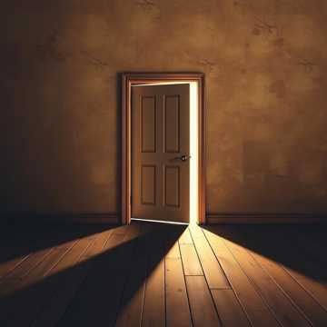 باب مقفل وذكر