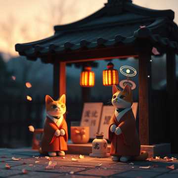 神にゃんようお詣りです