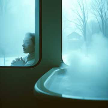 真冬の下呂温泉デュエット