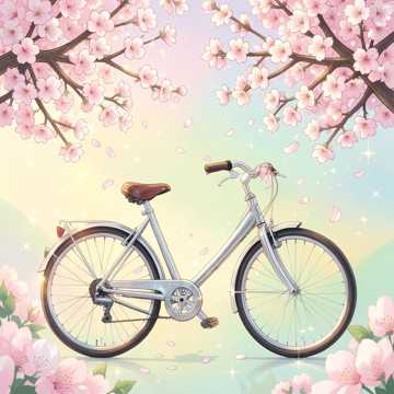 満開サイクリング