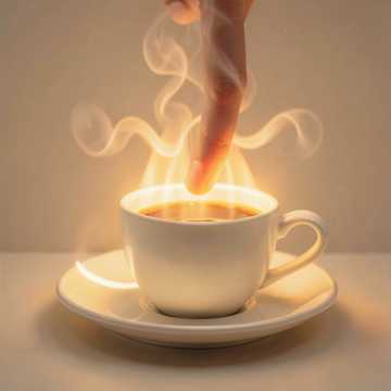 熱すぎるコーヒー