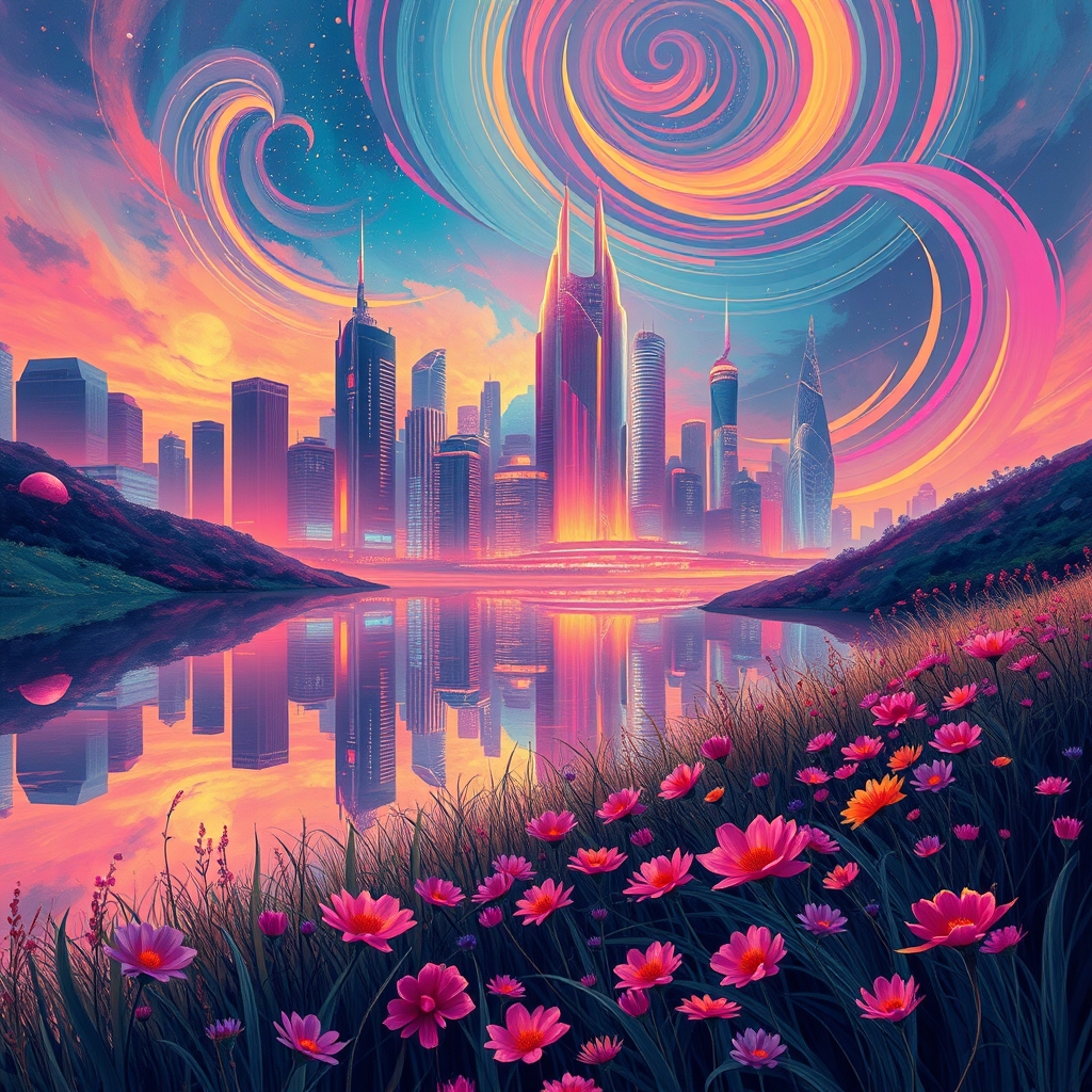 シティライトの野の花