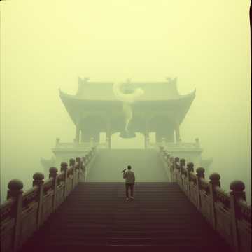 高野の風とマイク