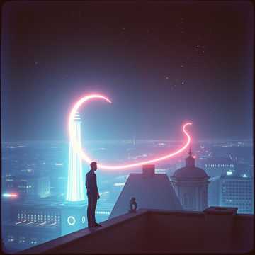 煌めく闇の中で