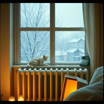 Под окном Рождество