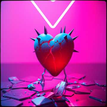 ハートのスパイク