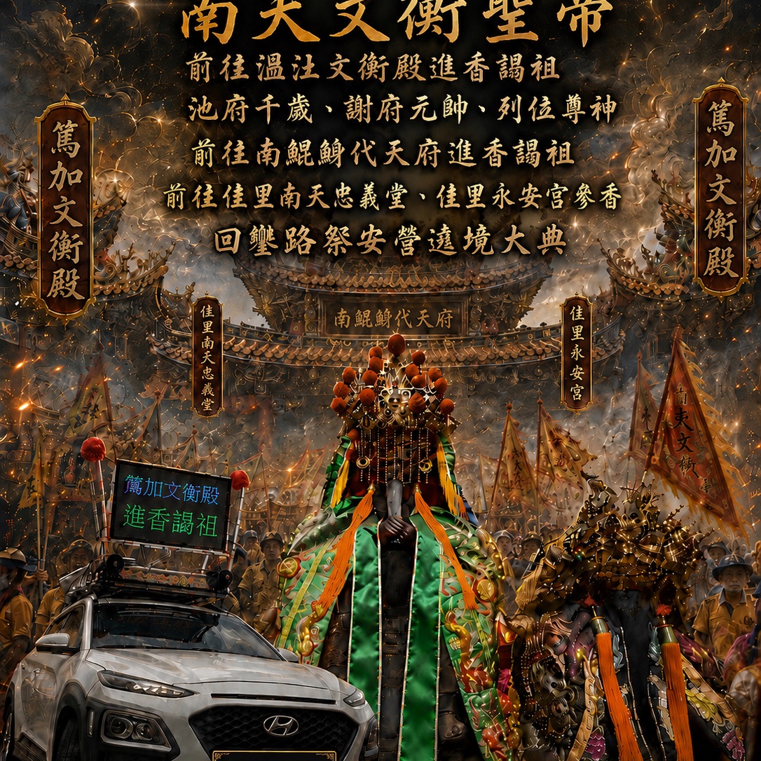 篤加文衡殿 南天文衡聖帝