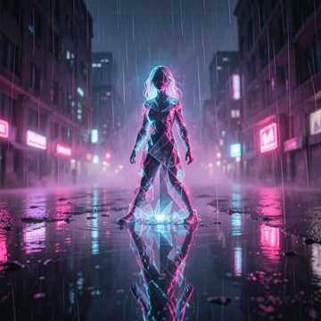 雨の鏡嘘