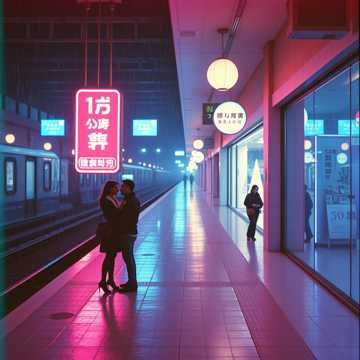 雨あがりキューズモール・デート