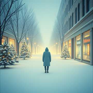 雪のクリスマス