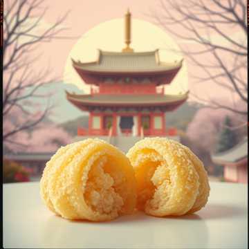 糸切り餅天ぷら④