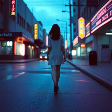 ただ歩いて帰ってるだけ