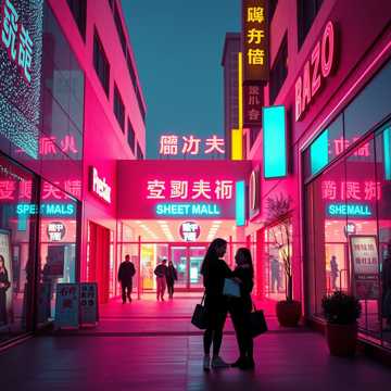 キューズモールで待ちあわせ