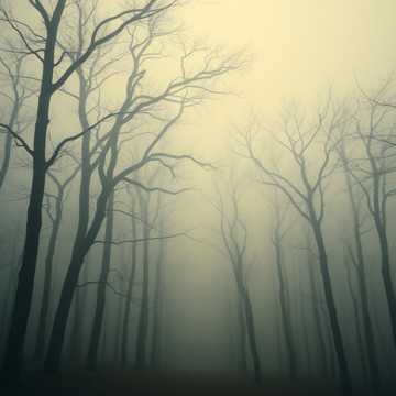 絡まった光と記憶の木