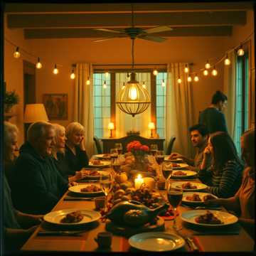 День Благодарения в кругу семьи