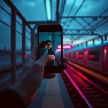 画面の中のきみ