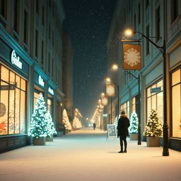 雪のクリスマス