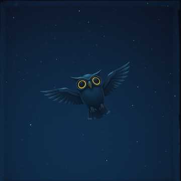 Робот в ночи