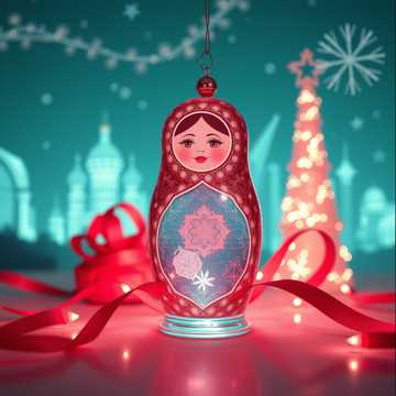 Новый год, Русский сувенир