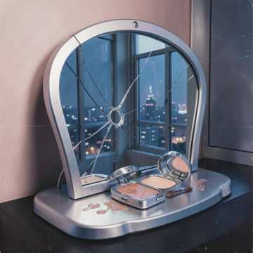 鏡子裡的我 詞：珊悠