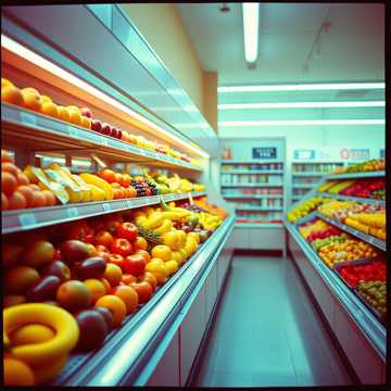 Ela und die Obsttheke