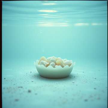 貝みたいに沈んでる