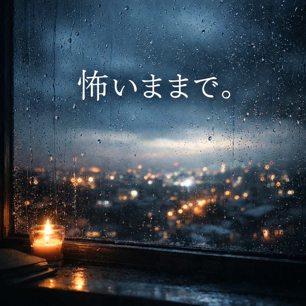 「怖いままで。」