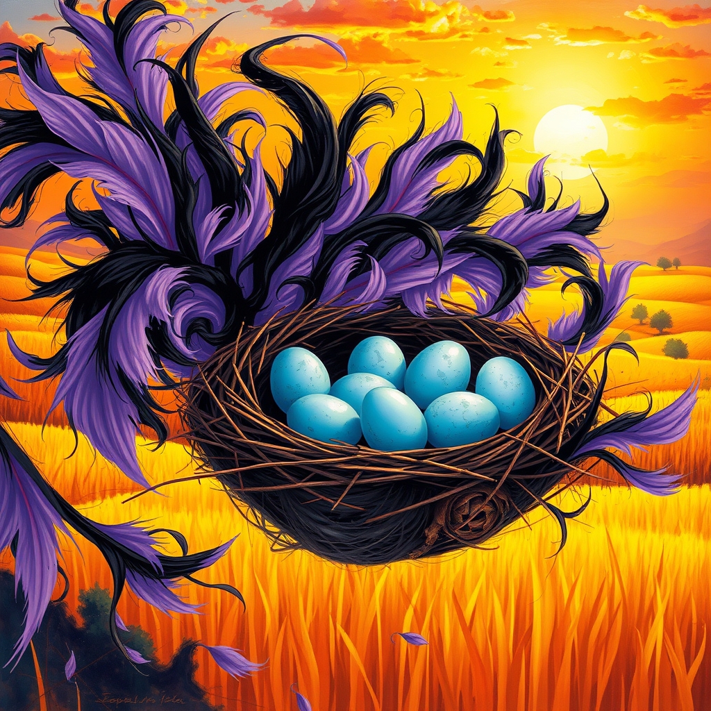 Ульяна и куры