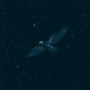 Робот в ночи