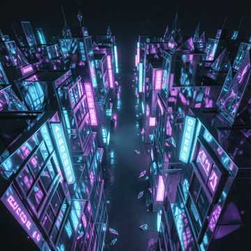 Neon Static