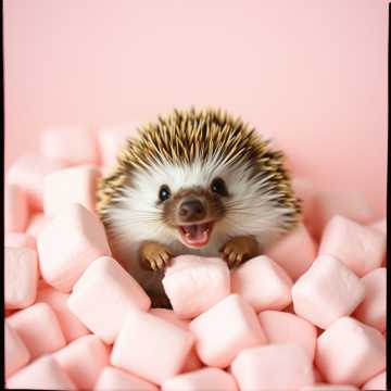 Веселый ежик