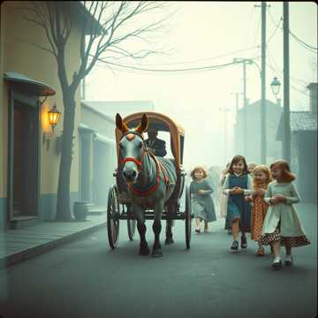 Череп Вялый и кобыла Розочка