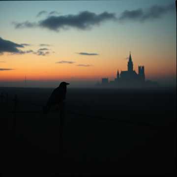 Коршун над позициями