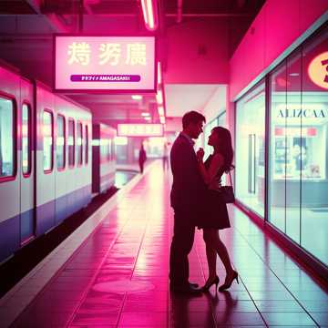 雨あがりキューズモール・デート