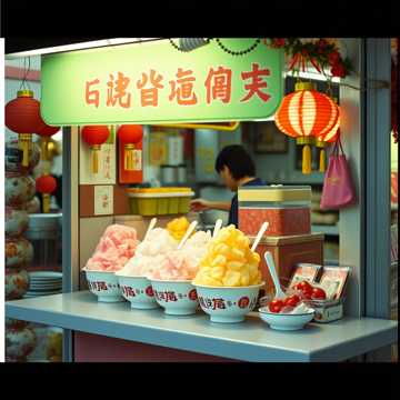 善化市場的四季