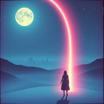 Echoing in the moonlit night