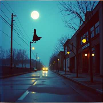 薄明かりの中で